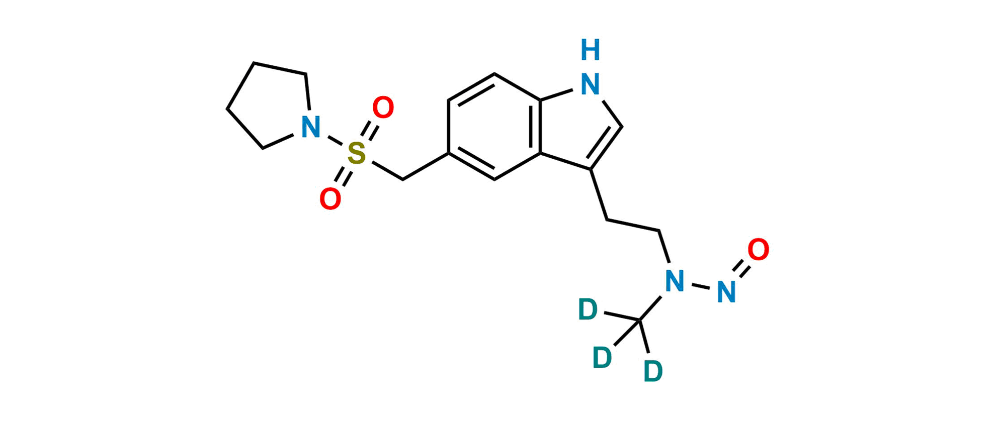 N-Nitroso Almotriptan EP Impurity A-D3